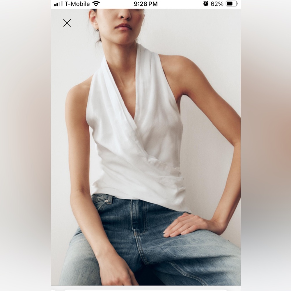 $15*- Zara Linen Top